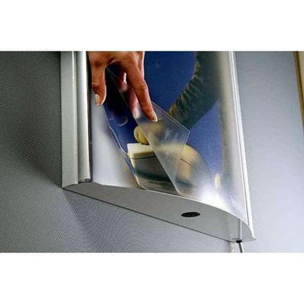 LED Convex Lysramme Enkeltsidet