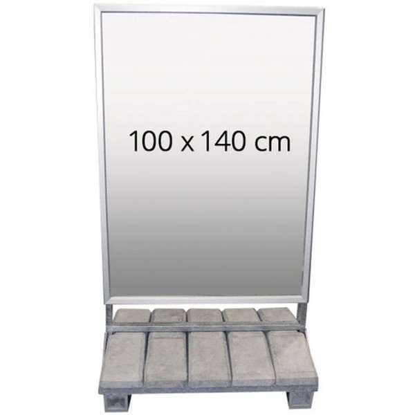 Heavy Outdoor Betonstander Gadeskilt