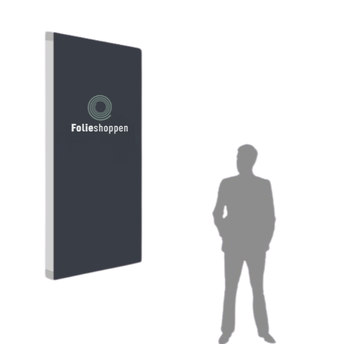 Pop up lightbox wall mount 100x150 cm