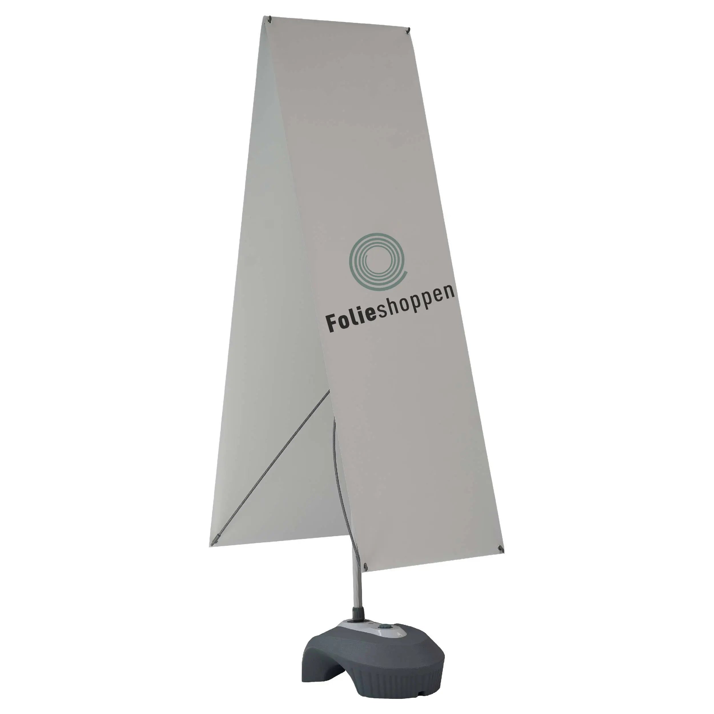 Dobbeltsidet X-banner outdoor, 60x180cm