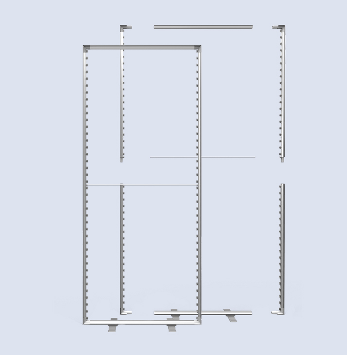 Pop lightbox free standing 85x200 cm