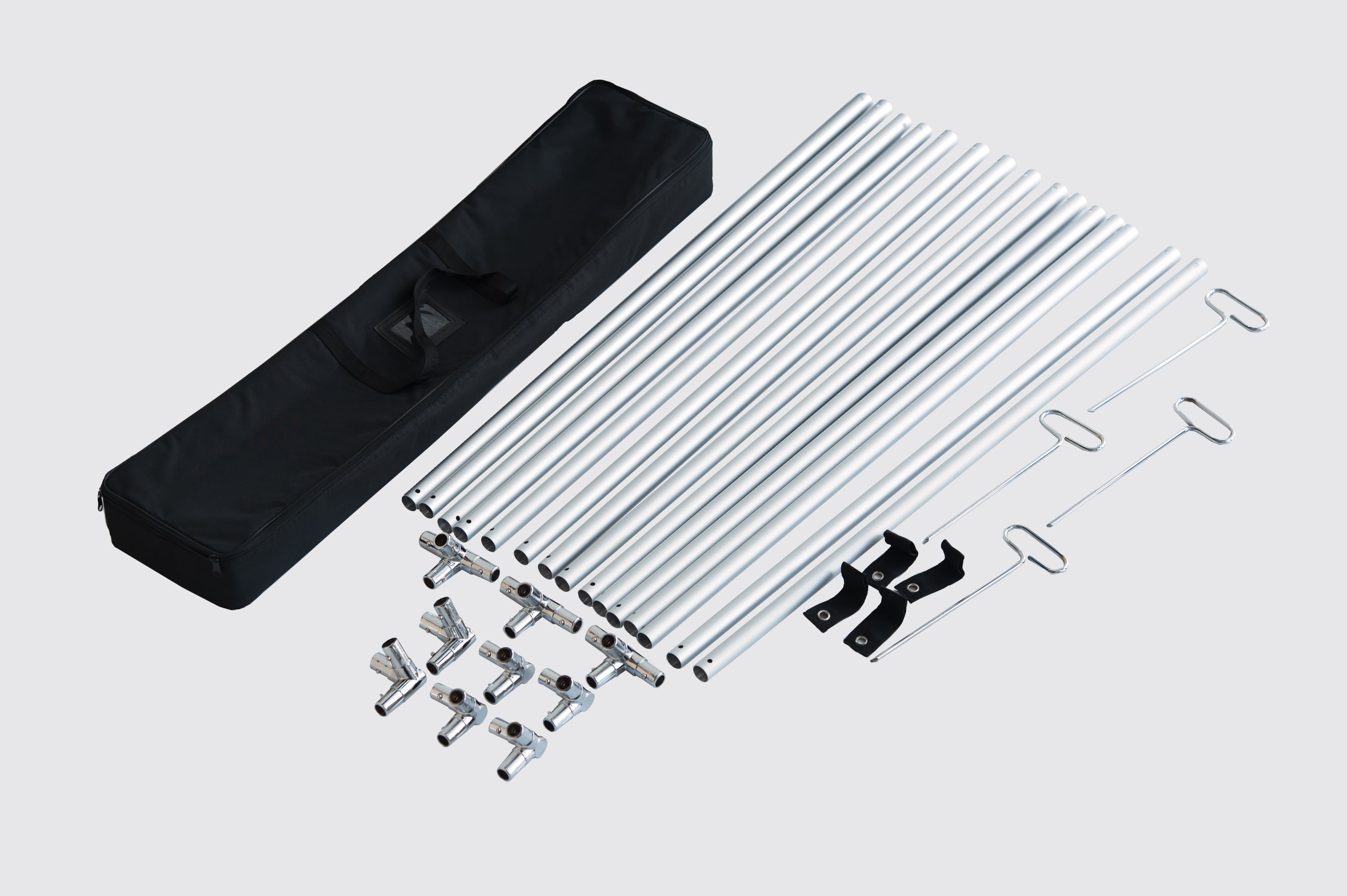 Enkeltsidet aluminium A-Frame 100 x 200 cm.