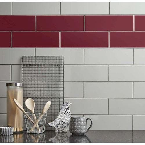 Flise folie - 026 Lilla rød - Liseborg