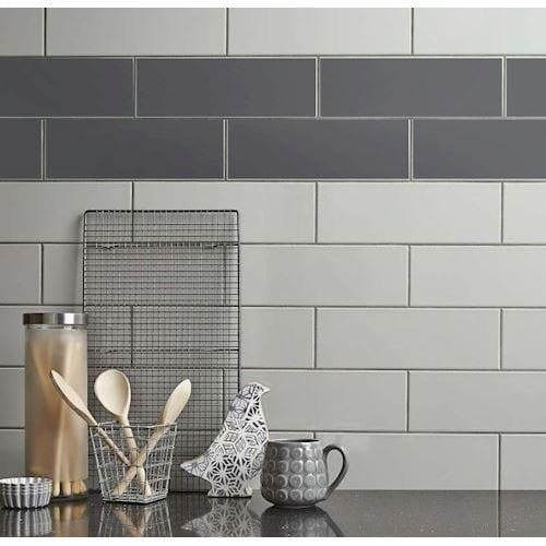 Flise folie - 073 Mørkegrå - Liseborg