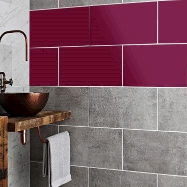 badeværelsesfliser - bordeaux 048 - signcom