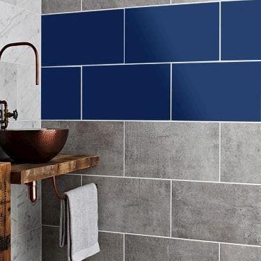 badeværelsesfliser - kobolt blå 065 - signcom