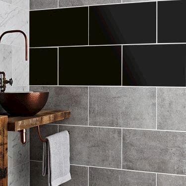 badeværelsesfliser - 070 sort - signcom