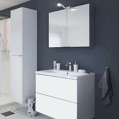 folie til badeværelsesmøbler - 010 hvid - signcom