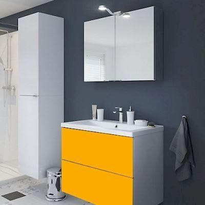 folie til badeværelsesmøbler - 020 gylden- signcom