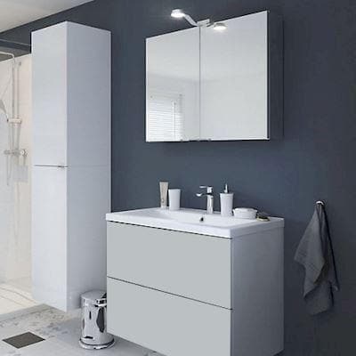 folie til badeværelsesmøbler - 072 lysegrå - signcom