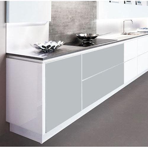 Folie til køkkenlåger - 072 lysegrå - Signcom