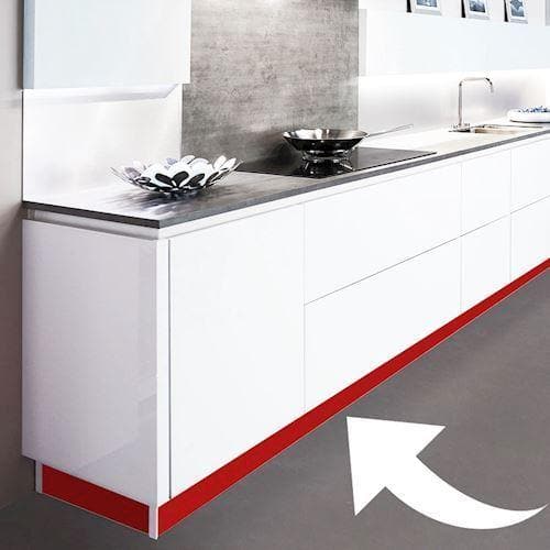 Sokkelfolie - 031 rød - Signcom