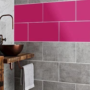 badeværelsesfliser - pink 041 - signcom
