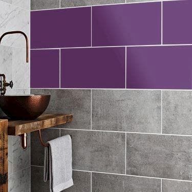 badeværelsesfliser - violet 040 - signcom