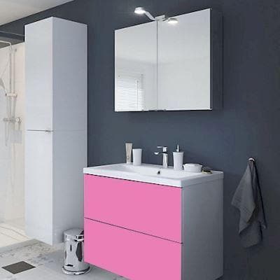 folie til badeværelsesmøbler - 045 blød pink - signcom
