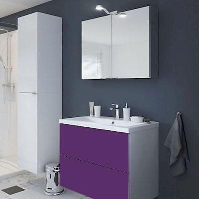 folie til badeværelsesmøbler - 040 violet - signcom